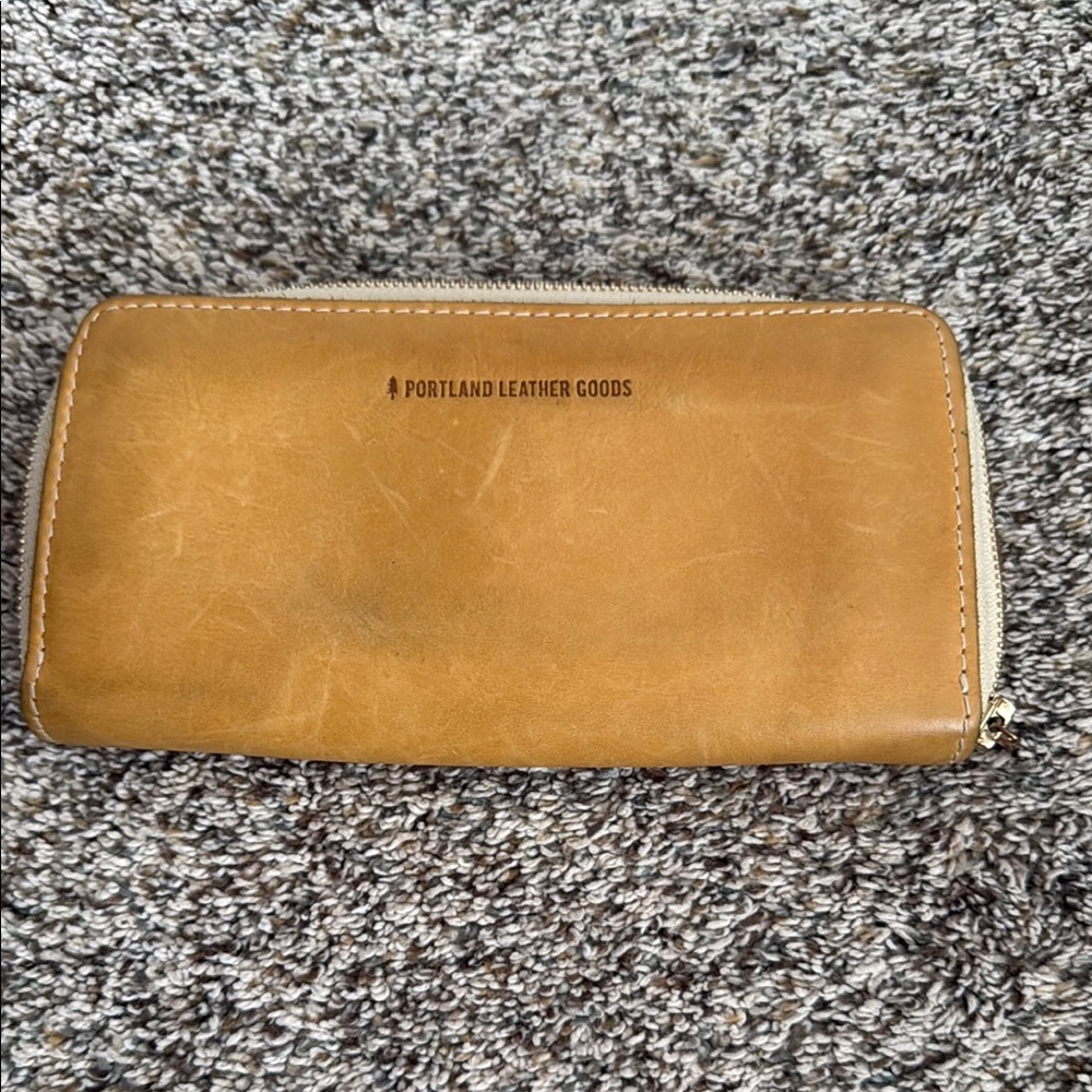 Portland Leather Tan wallet
